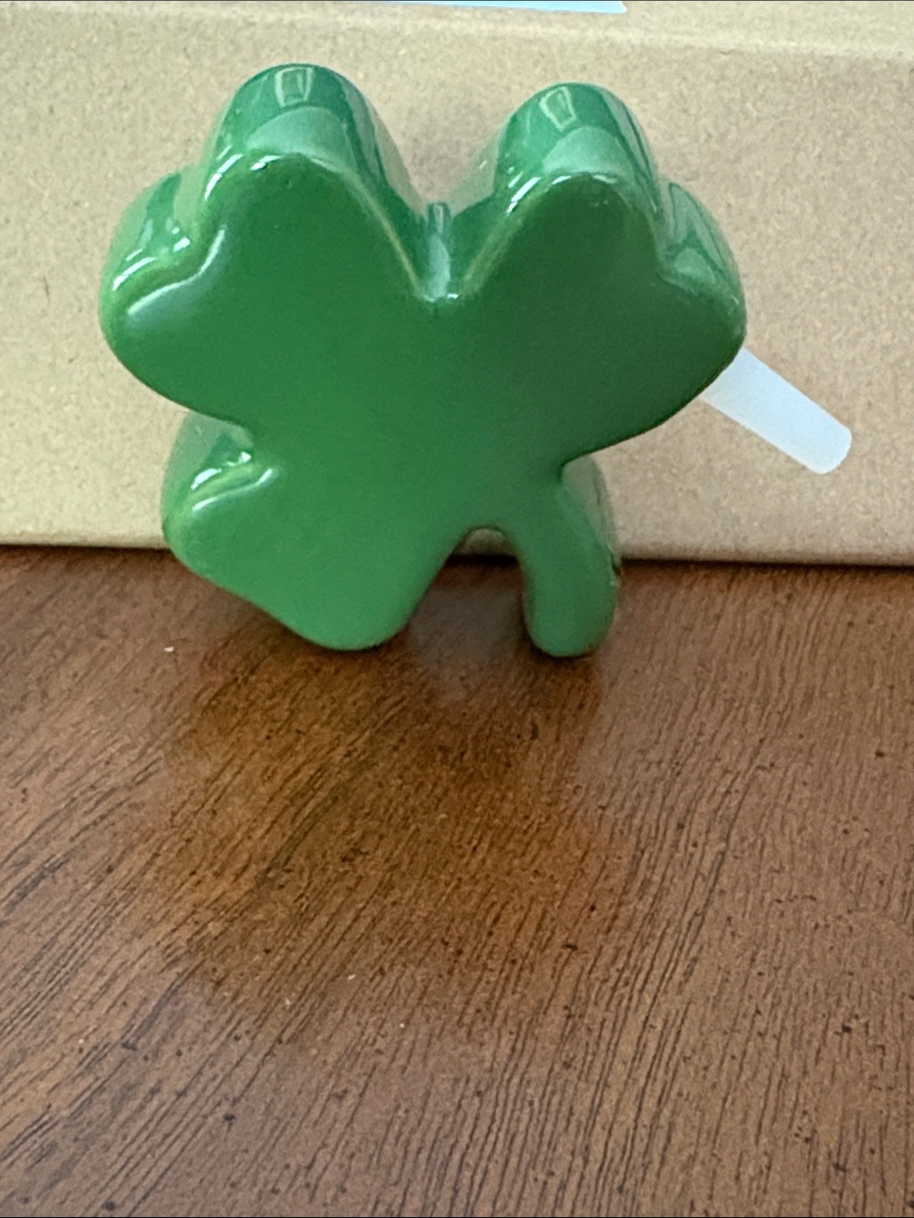 ☘️ Nora Fleming Green Ceramic Shamrock Accent